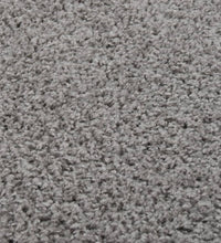 Teppich Shaggy Hochflor Grau 160x230 cm