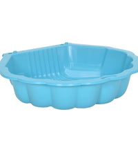 Sandkästen 2 Stk. Blau 77x87x21 cm Kunststoff