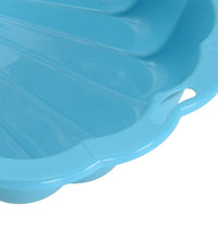 Sandkästen 2 Stk. Blau 77x87x21 cm Kunststoff