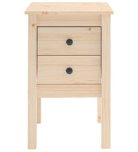 Nachttische 2 Stk. 40x35x61,5 cm Massivholz Kiefer