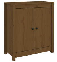 Sideboard Honigbraun 70x35x80 cm Massivholz Kiefer