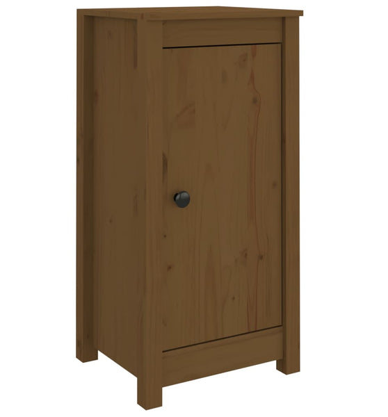 Sideboards 2 Stk. Honigbraun 39x35x80 cm Massivholz Kiefer