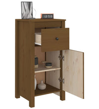 Sideboard Honigbraun 40x35x80 cm Massivholz Kiefer