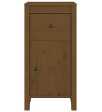 Sideboard Honigbraun 40x35x80 cm Massivholz Kiefer