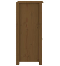 Sideboards 2 Stk. Honigbraun 40x35x80 cm Massivholz Kiefer