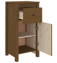 Sideboards 2 Stk. Honigbraun 40x35x80 cm Massivholz Kiefer