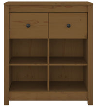Sideboard Honigbraun 70x35x80 cm Massivholz Kiefer