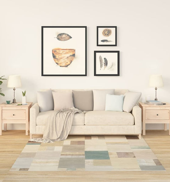 Beistelltische 2 Stk. 50x50x49 cm Massivholz Kiefer