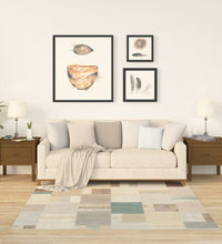 Beistelltische 2 Stk. Honigbraun 50x50x49 cm Massivholz Kiefer