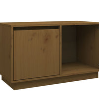TV-Schrank Honigbraun 74x35x44 cm Massivholz Kiefer