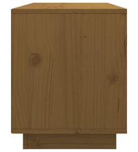 TV-Schrank Honigbraun 74x35x44 cm Massivholz Kiefer