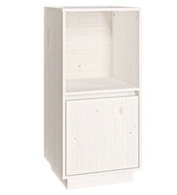Sideboard Weiß 38x35x80 cm Massivholz Kiefer