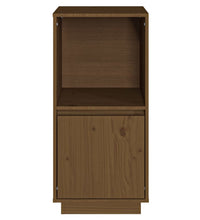 Sideboard Honigbraun 38x35x80 cm Massivholz Kiefer