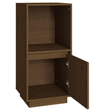 Sideboard Honigbraun 38x35x80 cm Massivholz Kiefer