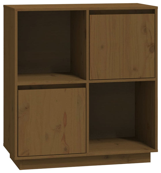 Sideboard Honigbraun 74x35x80 cm Massivholz Kiefer