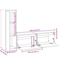 TV-Schränke 3 Stk. Honigbraun Massivholz Kiefer