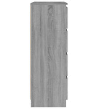 Sideboard Grau Sonoma 60x35x98,5 cm Holzwerkstoff