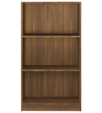Bücherregal Braun Eiche 60x24x109 cm Holzwerkstoff