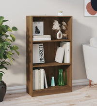 Bücherregal Braun Eiche 60x24x109 cm Holzwerkstoff