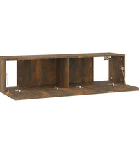 TV-Wandschrank Räuchereiche 120x30x30 cm Holzwerkstoff