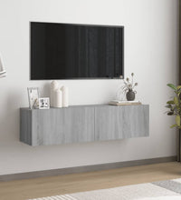 TV-Wandschrank Grau Sonoma 120x30x30 cm Holzwerkstoff