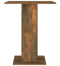 Bistrotisch Räuchereiche 60x60x75 cm Holzwerkstoff