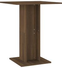 Bistrotisch Braun Eichen-Optik 60x60x75 cm Holzwerkstoff