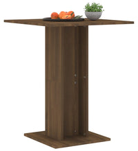 Bistrotisch Braun Eichen-Optik 60x60x75 cm Holzwerkstoff