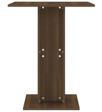 Bistrotisch Braun Eichen-Optik 60x60x75 cm Holzwerkstoff