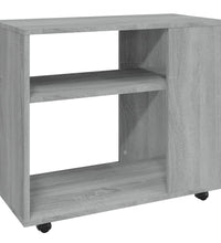 Beistelltisch Grau Sonoma 70x35x55 cm Holzwerkstoff