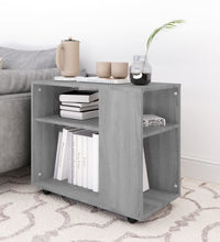 Beistelltisch Grau Sonoma 70x35x55 cm Holzwerkstoff