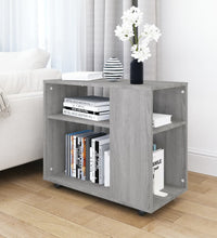 Beistelltisch Grau Sonoma 70x35x55 cm Holzwerkstoff