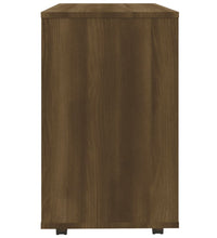 Beistelltisch Braun Eiche 70x35x55 cm Holzwerkstoff