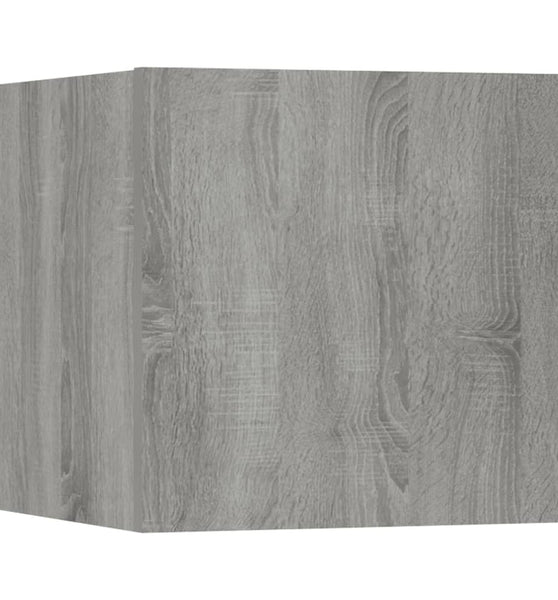 TV-Wandschrank Grau Sonoma 30,5x30x30 cm