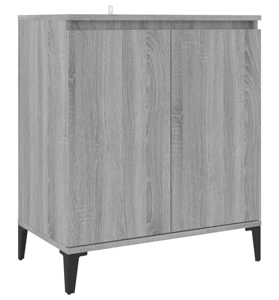 Sideboard Grau Sonoma 60x35x70 cm Holzwerkstoff