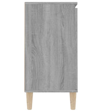 Sideboard Grau Sonoma-Eiche 103,5x35x70 cm Holzwerkstoff