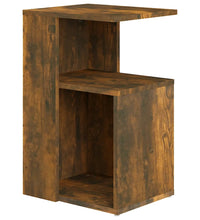 Beistelltisch Räuchereiche 36x30x56 cm Holzwerkstoff