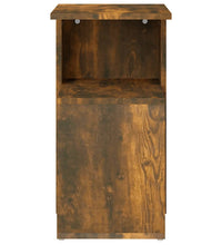 Beistelltisch Räuchereiche 36x30x56 cm Holzwerkstoff