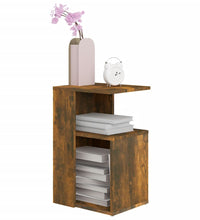 Beistelltisch Räuchereiche 36x30x56 cm Holzwerkstoff