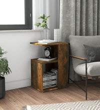 Beistelltisch Räuchereiche 36x30x56 cm Holzwerkstoff