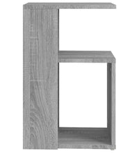 Beistelltisch Grau Sonoma 36x30x56 cm Holzwerkstoff