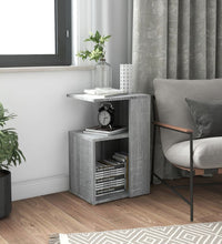 Beistelltisch Grau Sonoma 36x30x56 cm Holzwerkstoff