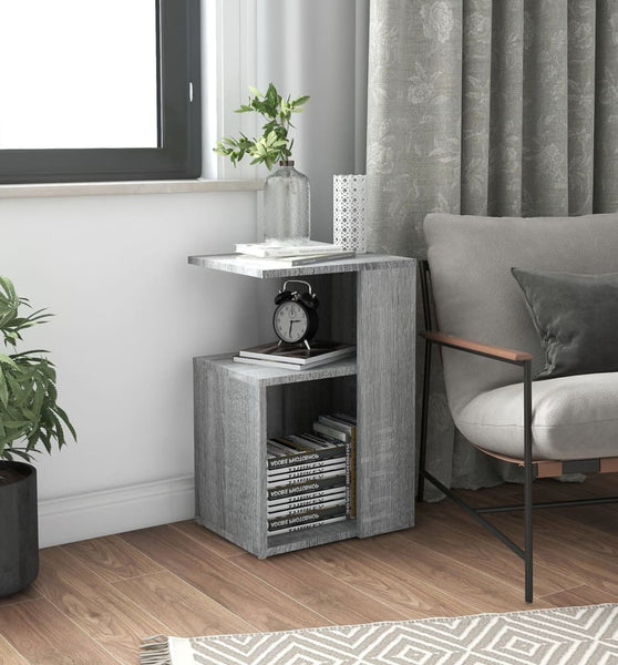 Beistelltisch Grau Sonoma 36x30x56 cm Holzwerkstoff