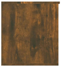 Aufbewahrungstruhe Räuchereiche 84x42x46 cm Holzwerkstoff