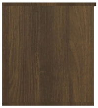 Aufbewahrungstruhe Braun Eichen-Optik 84x42x46 cm Holzwerkstoff