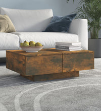 Couchtisch Räuchereiche 90x60x31 cm Holzwerkstoff