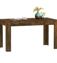 Esstisch Räuchereiche 140x74,5x76 cm Holzwerkstoff