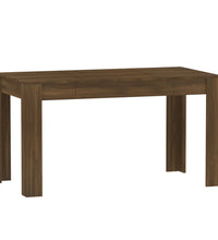 Esstisch Braun Eichen-Optik 140x74,5x76 cm Holzwerkstoff