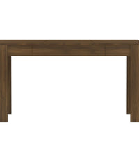 Esstisch Braun Eichen-Optik 140x74,5x76 cm Holzwerkstoff