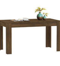 Esstisch Braun Eichen-Optik 140x74,5x76 cm Holzwerkstoff
